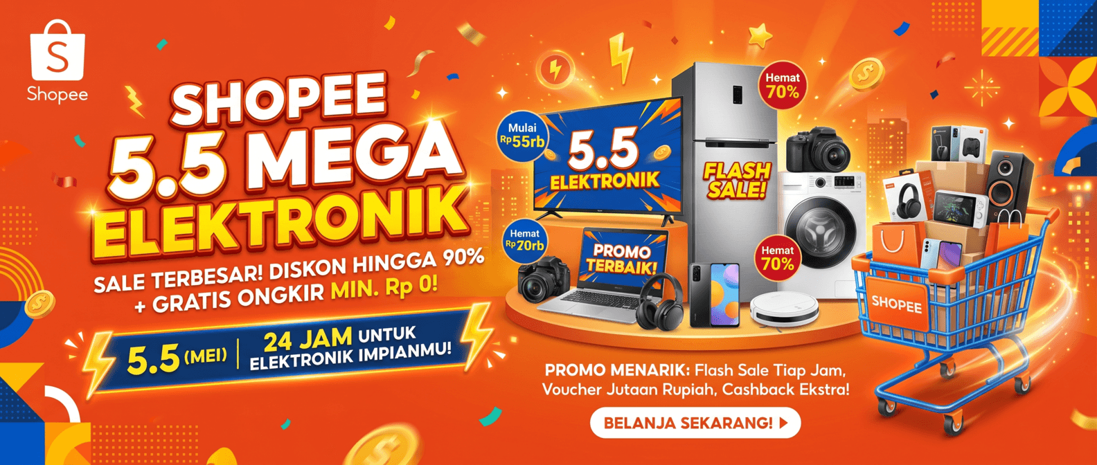 Shopee 5.5 Mega Elektronik